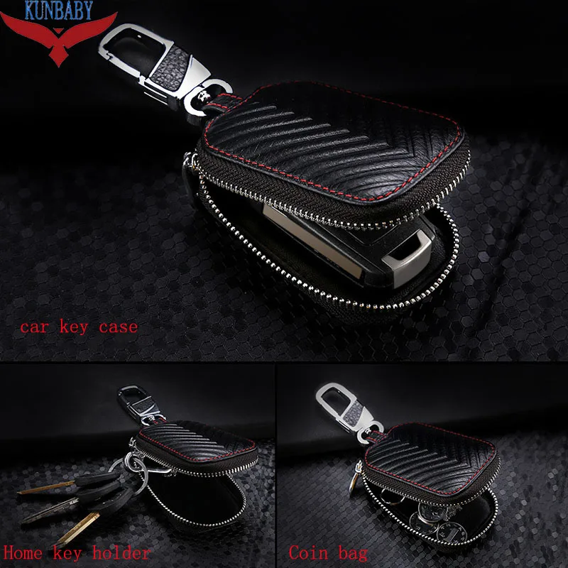 KUNBABY Новое поступление сумка из натуральной кожи чехол для автомобильных ключей