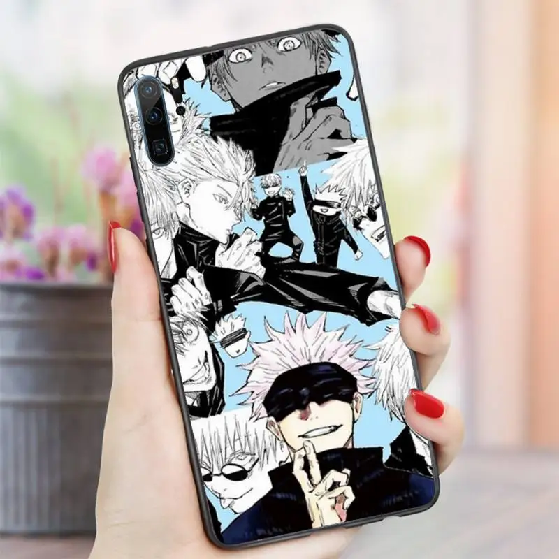 

Funda Jujutsu Kaisen Anime Phone Case For Huawei honor Mate P 10 20 30 40 i 9 8 pro x Lite smart 2019 nova 5t