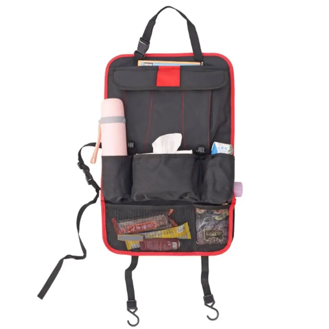 Многофункциональный автомобильный органайзер для заднего сиденья компактный