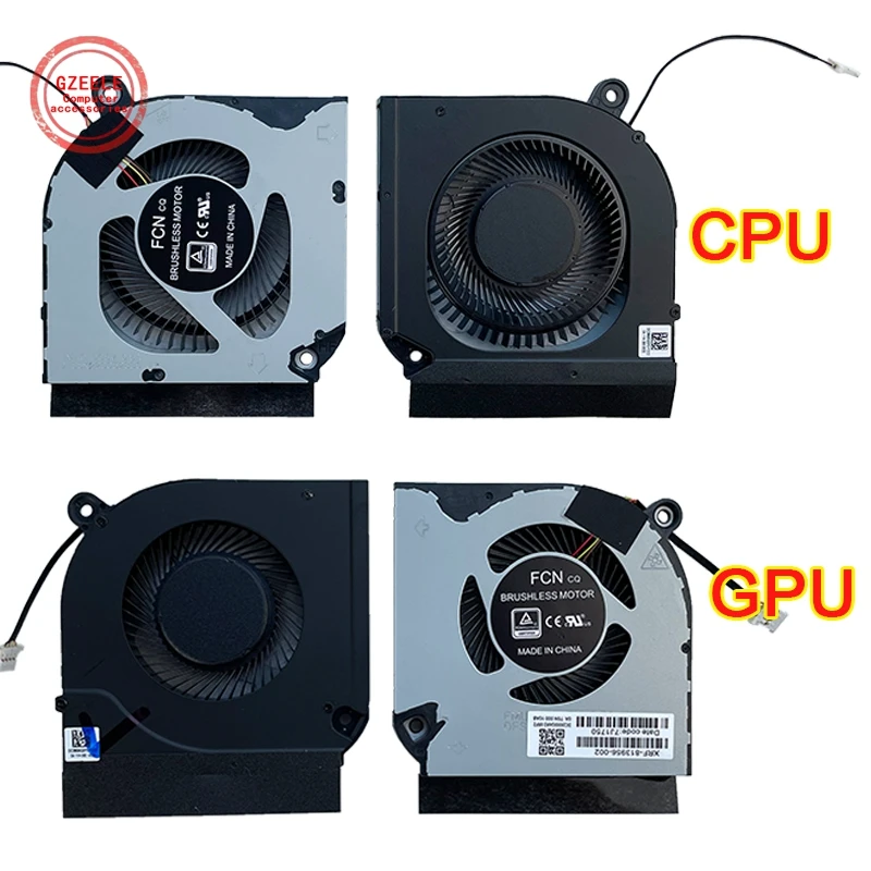 CPU GPU Cooler Cooling Fans for Acer Predator Helios 300 PH317-53 PH315-52 AN515-55 AN515-56 AN515-57 AN515-45 AN517-52 N20C1