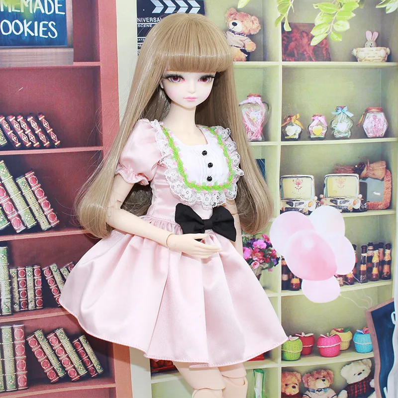 BJD одежда вечернее платье одежда для 1/4 BJD кукла подарок 45 см кукла элегантные SD куклы платья куклы аксессуары Подарки для девочек