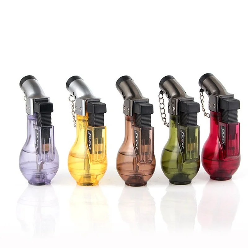 

Small Wine Bottle Creative Straight Into Small Spray Gun Welding Torch Lighter Smoking Accessories Gadgets for Men Good Gift