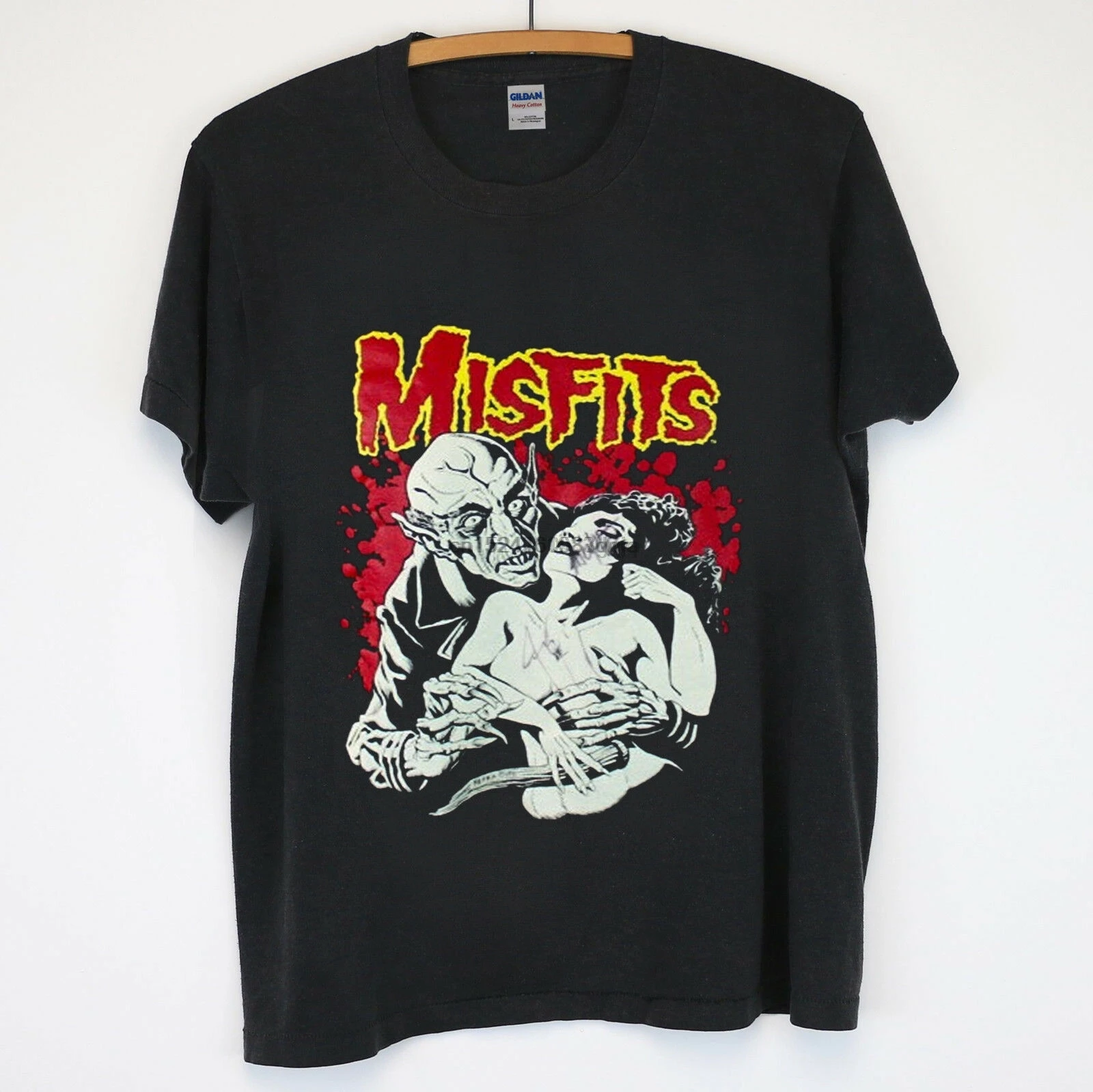 Редкая! Перепечатка Misfits винтажная концертная футболка 90s унисекс размер США |