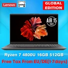 Оригинальный ноутбук Lenovo Xiaoxin Air 15 2021 AMD Ryzen 7 4800U 15,6 дюймов 16 Гб DDR4 512G PCIe SSD ноутбук Windows 10 Pro Портативный