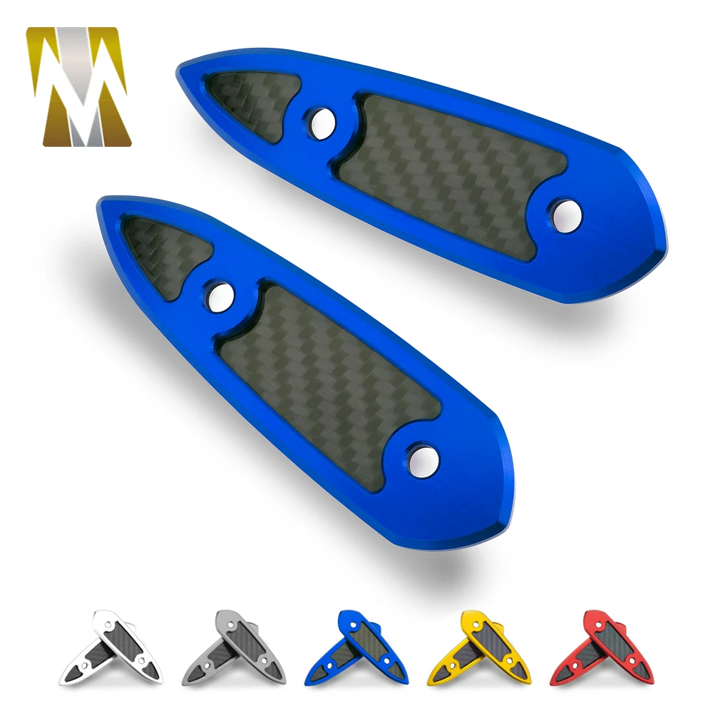 

Motorcross Blue CNC Hole Cap Cover Driven Mirror For Yamaha YZF R3 2015 2016 YZF R25 2013 2014 2015 Motorcycle Accessories