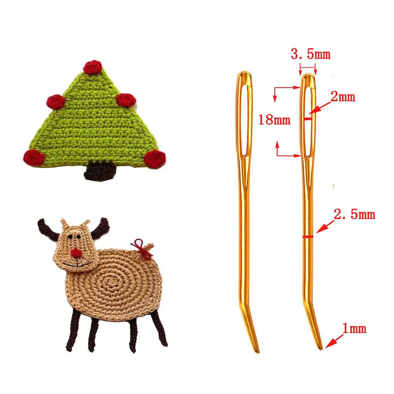 Спицы для вязания LMDZ из алюминия 2 шт.|Швейные иглы| |