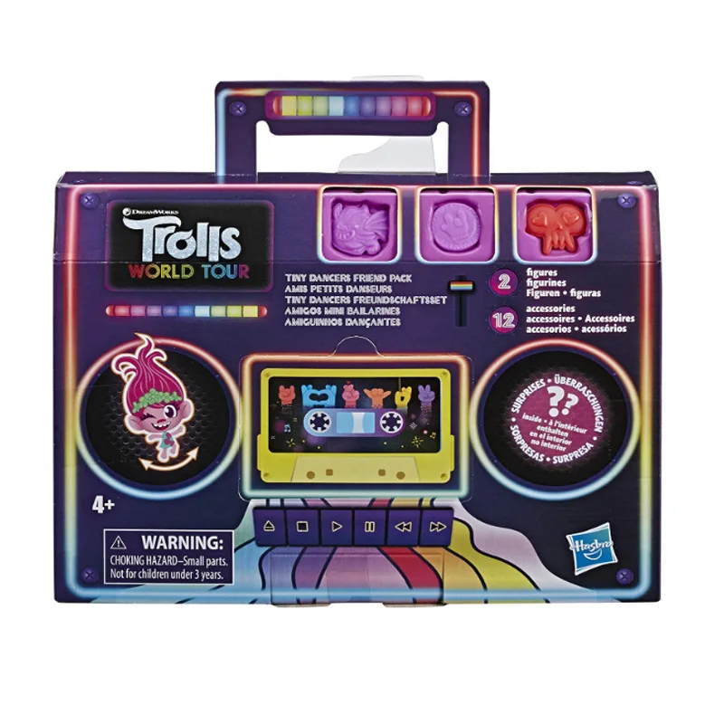 

Hasbro Trolls World Tour Doll ABS Fashion Fingertip Dancer Doll Model Children Christmas Gift toys