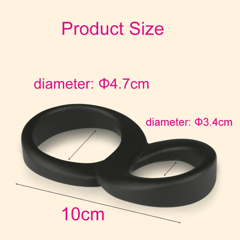 Кольцо на пенис с двойным проникновением массажер простаты рукав для задержки