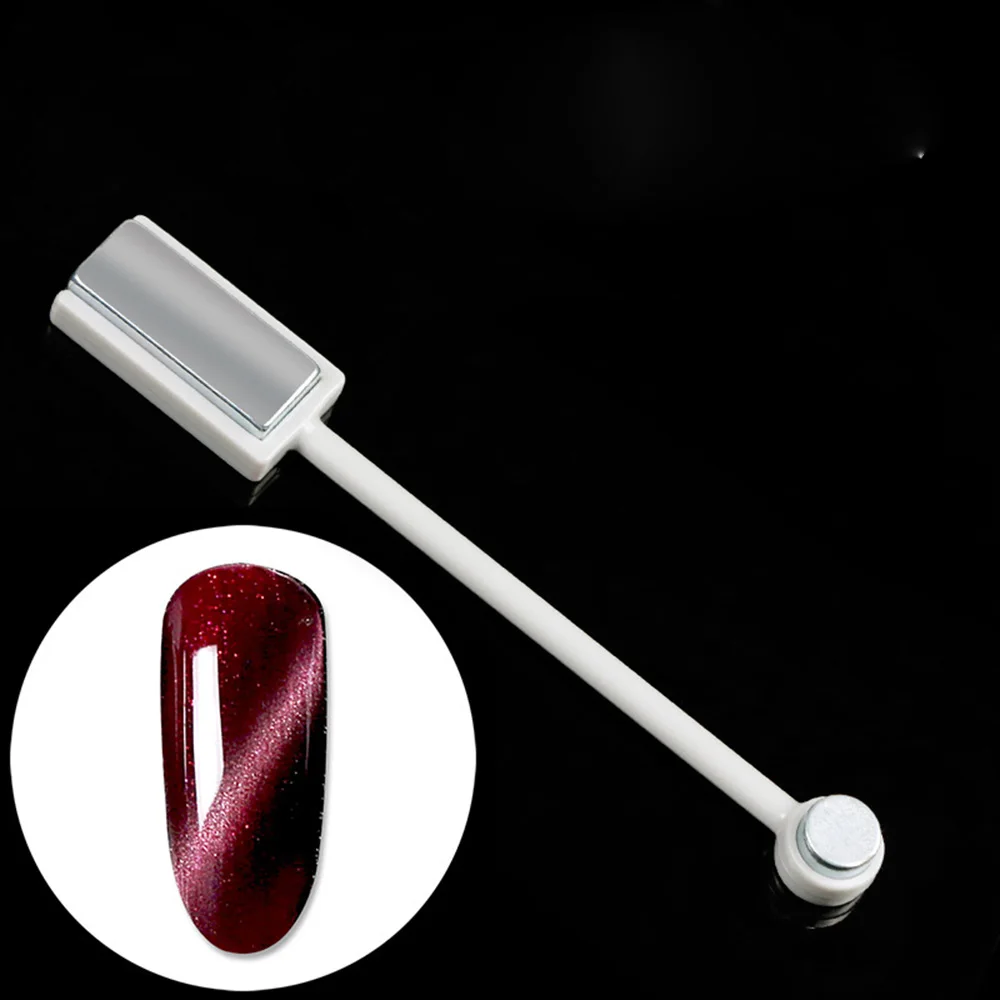 Дизайн ногтей кошачий глаз Магнитная палка 3D эффект сильный магнит УФ гель