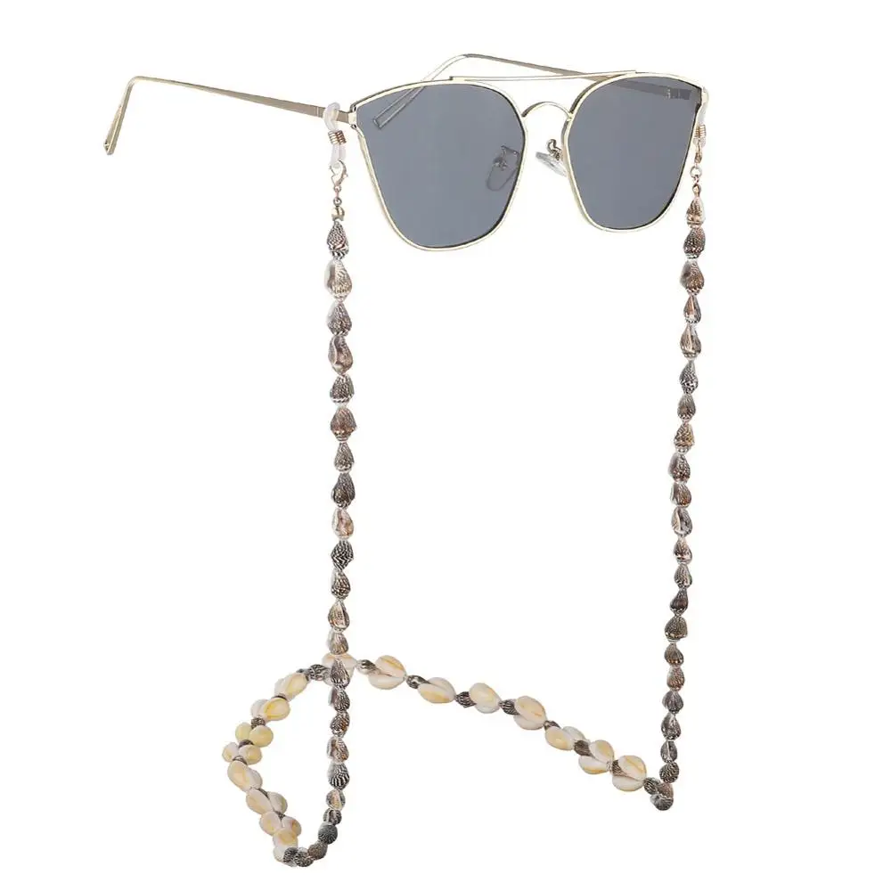 Модная ракушка в виде раковины цепочка для очков чтения солнцезащитных шнур