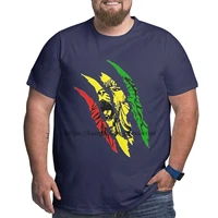 colorful lion paw men plus size t shirts mens oversized t shirt short sleeve breathable tops tee summer large loose tees 6xl