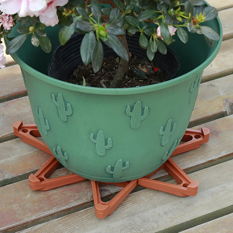 

12PCS Plant Pot Activity Pad Bottom Support Flower Pot Foot Pad Ventilated Breathable Anti-rot Root Home Indoor Flower Potted
