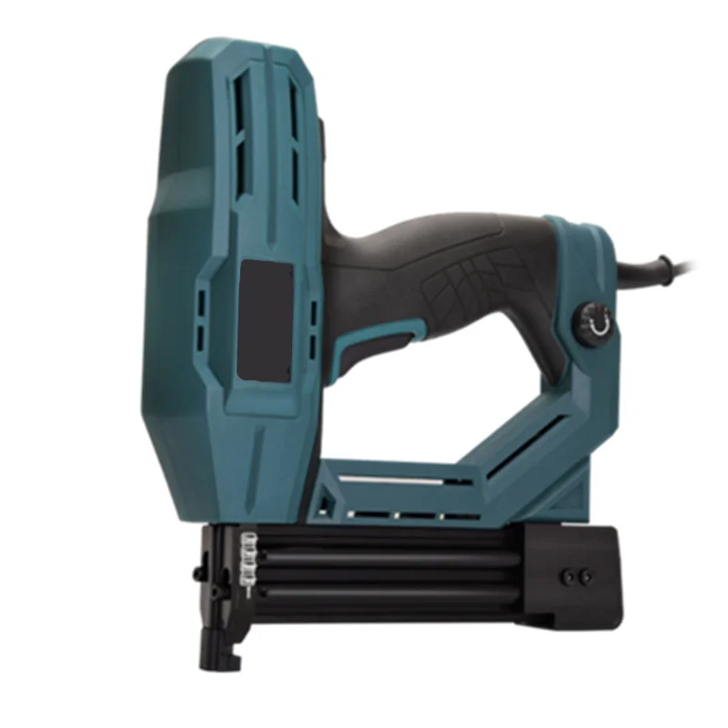 Electric Nail Gun/Staple Gun for Small Project of Upholstery, Home Improvement and Woodworking, 1/4'' Narrow Crown