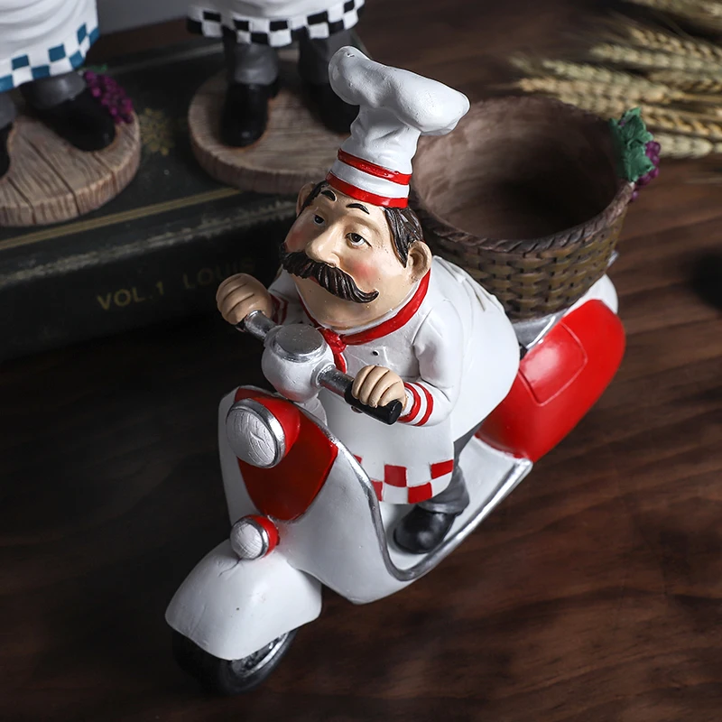 Европейская Винная стойка шеф повар ресторана маленькие украшения украшение для