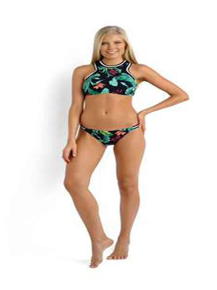 Новинка 2020 женский купальник Пляжная накидка купальный костюм с принтом в виде