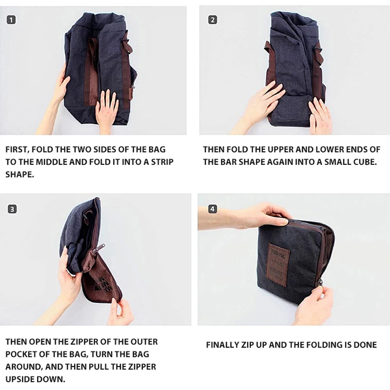 Multifunctional Folding Travel Bag Thicken Waterproof Nestable Trolley Duffle Handbagage Tas Luggage Bags Back Pack 2020 New | Багаж и