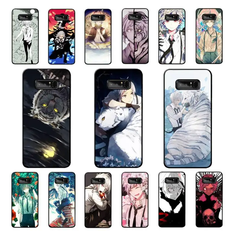

MaiYaCa Bungou Stray Dogs Atsushi Nakajima Phone Case for Samsung Note 5 7 8 9 10 20 pro plus lite ultra A21 12 02