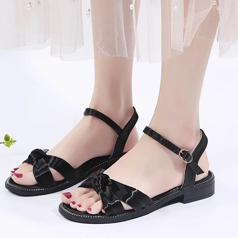 

Women's Sandals Summer New All-match Flat Sandals Women's Small Fresh and Comfortable Soft-soled Sandals Women Sandals