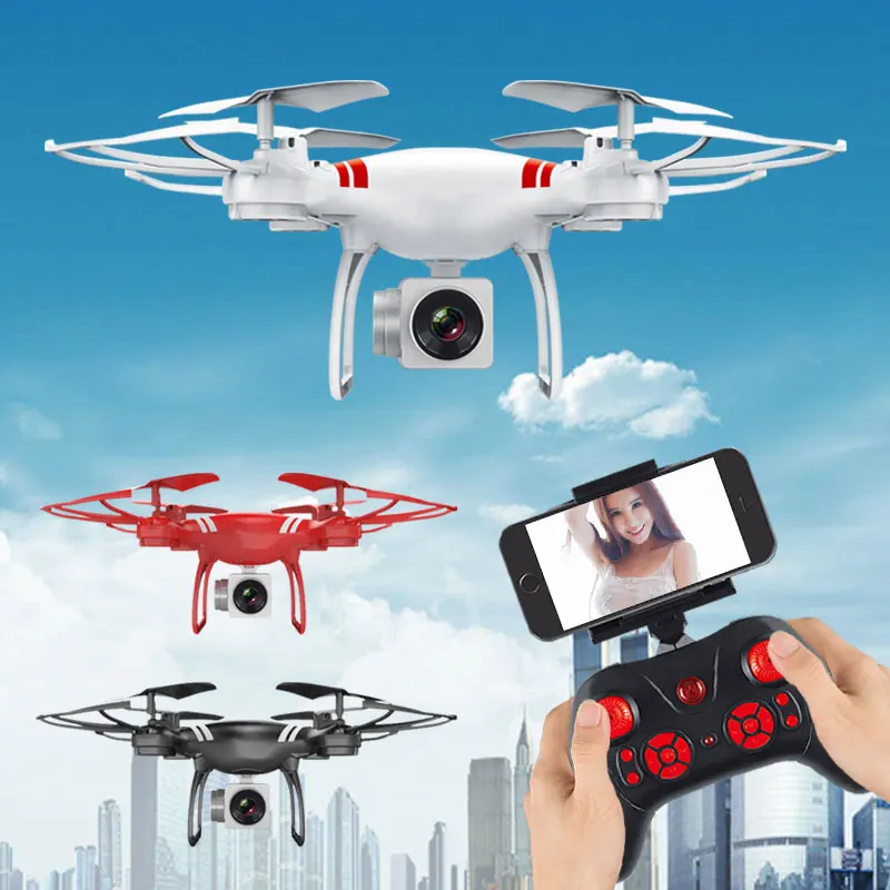 

New 2020 Quadcopter 4K Drones with Camera HD RC Helicopter Wifi FPV Selfie Drone Profissional Foldable Dron Kids Gift