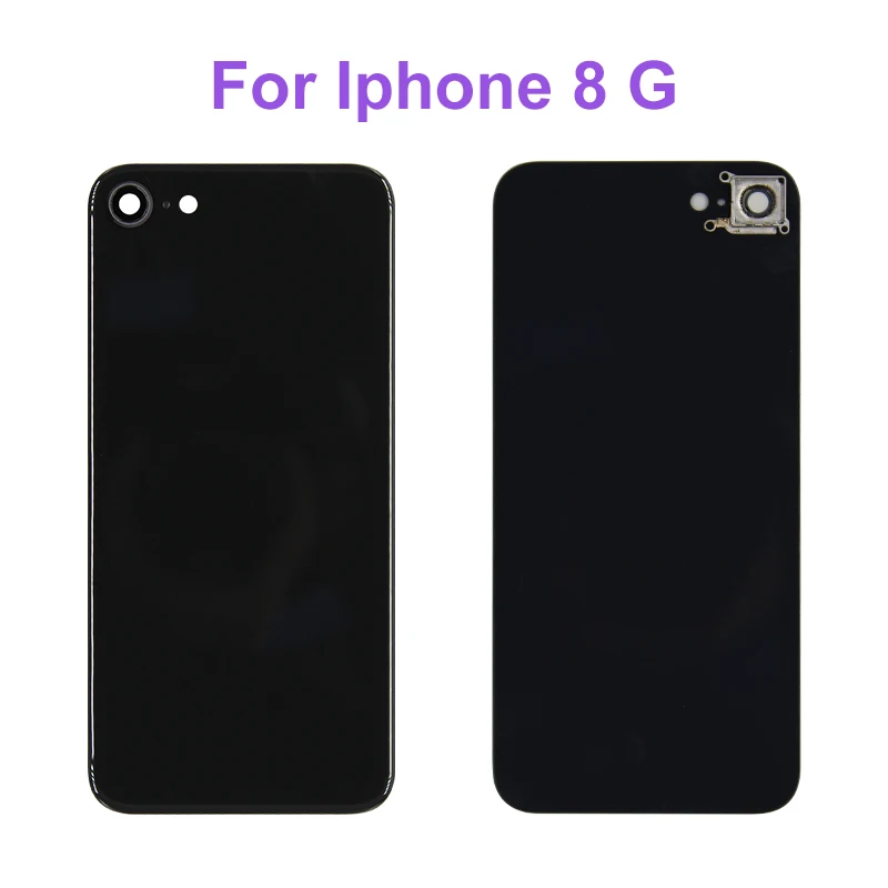 Для iPhone 8 iPhone 8 Plus задняя крышка батарейного отсека задняя Стеклянная Крышка корпуса чехол для ремонта запасная часть чехол для iPhone 8 Plus