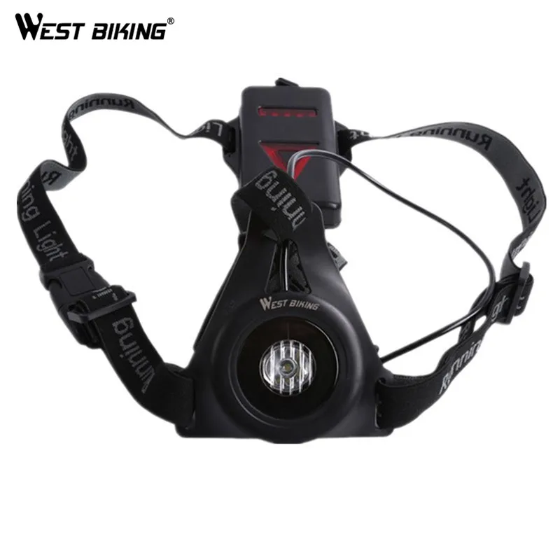 Светодиодный фонарь для ночных пробежек заряжаемый от USB светодиодный