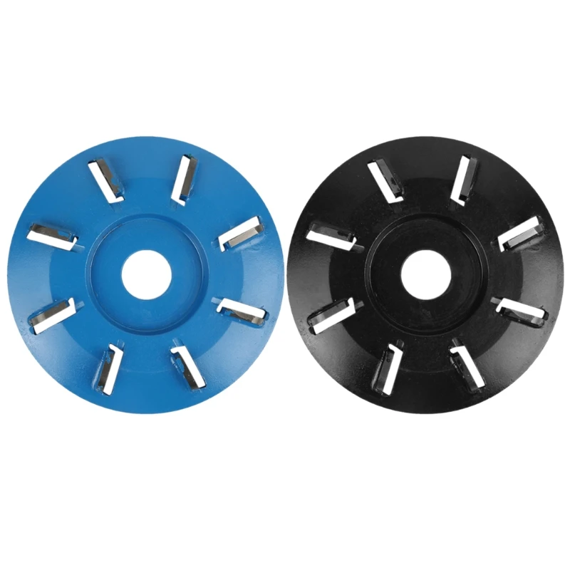 

90mm Diameter Eight Teeth Woodworking Turbo Digging Wood Carving Disc Tool 35ED