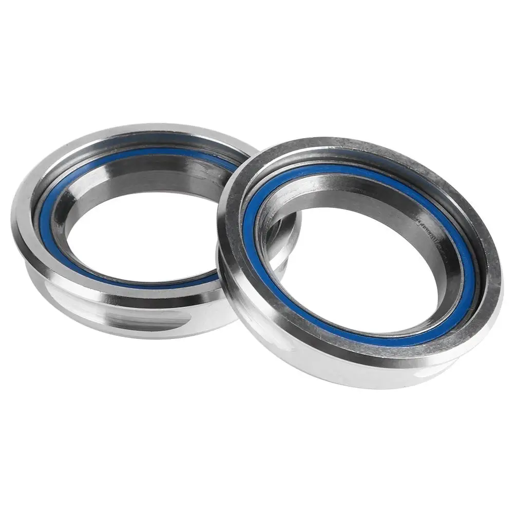 

44mm Aluminum CNC Folding Mountain Bike Headset Internal Sealed Bearing Folding Bike Headset Bowl Series for SP8 SP18 Dropship