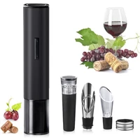 electric wine opener automatic corkscrew red wine opener with foil cutter bar kitchen tools wine bottle opener home gadgets set