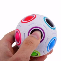 creative magic rainbow ball cube speed puzzle ball kids educational learning funny toys for children adult stress reliever