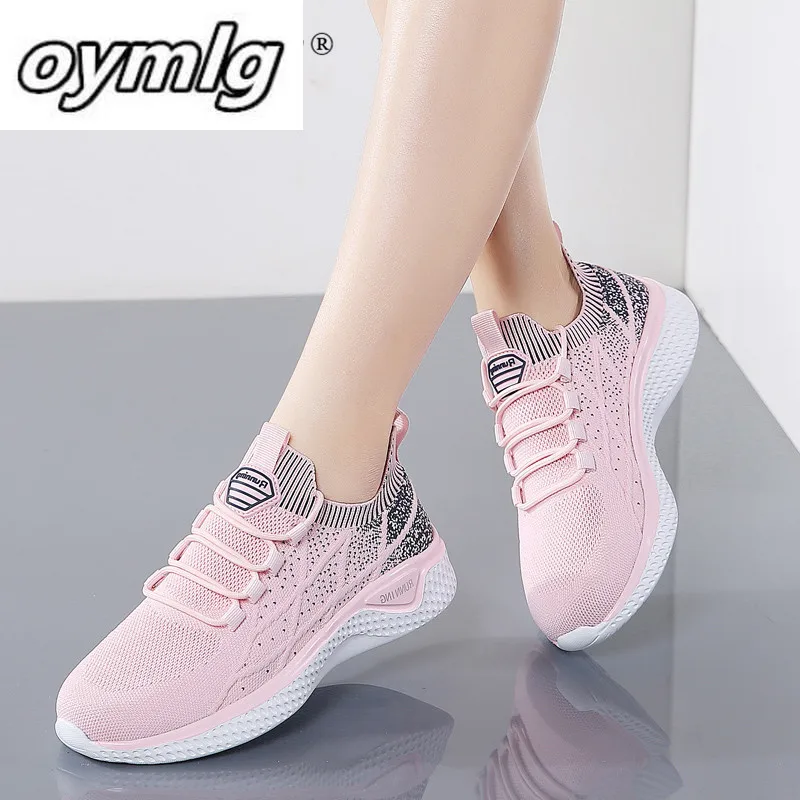 2020 новые модные кроссовки женские Обувь с дышащей сеткой высокое качество