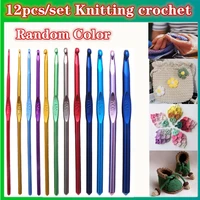 4 type knitting needle 2 0 8mm extra large crochet needle crochet braids knitting kit for beginners handmade crochet set