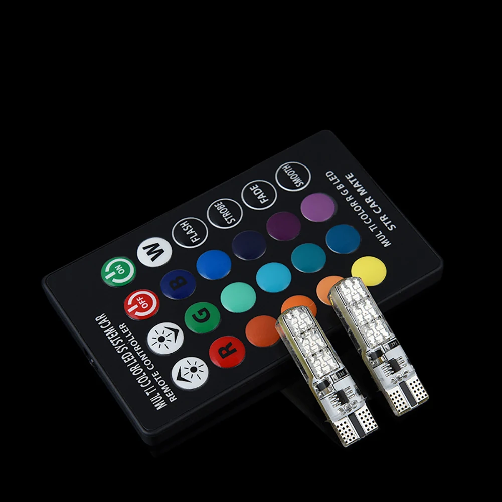 Цветной купол для номерного знака с дистанционным управлением силиконовый клин