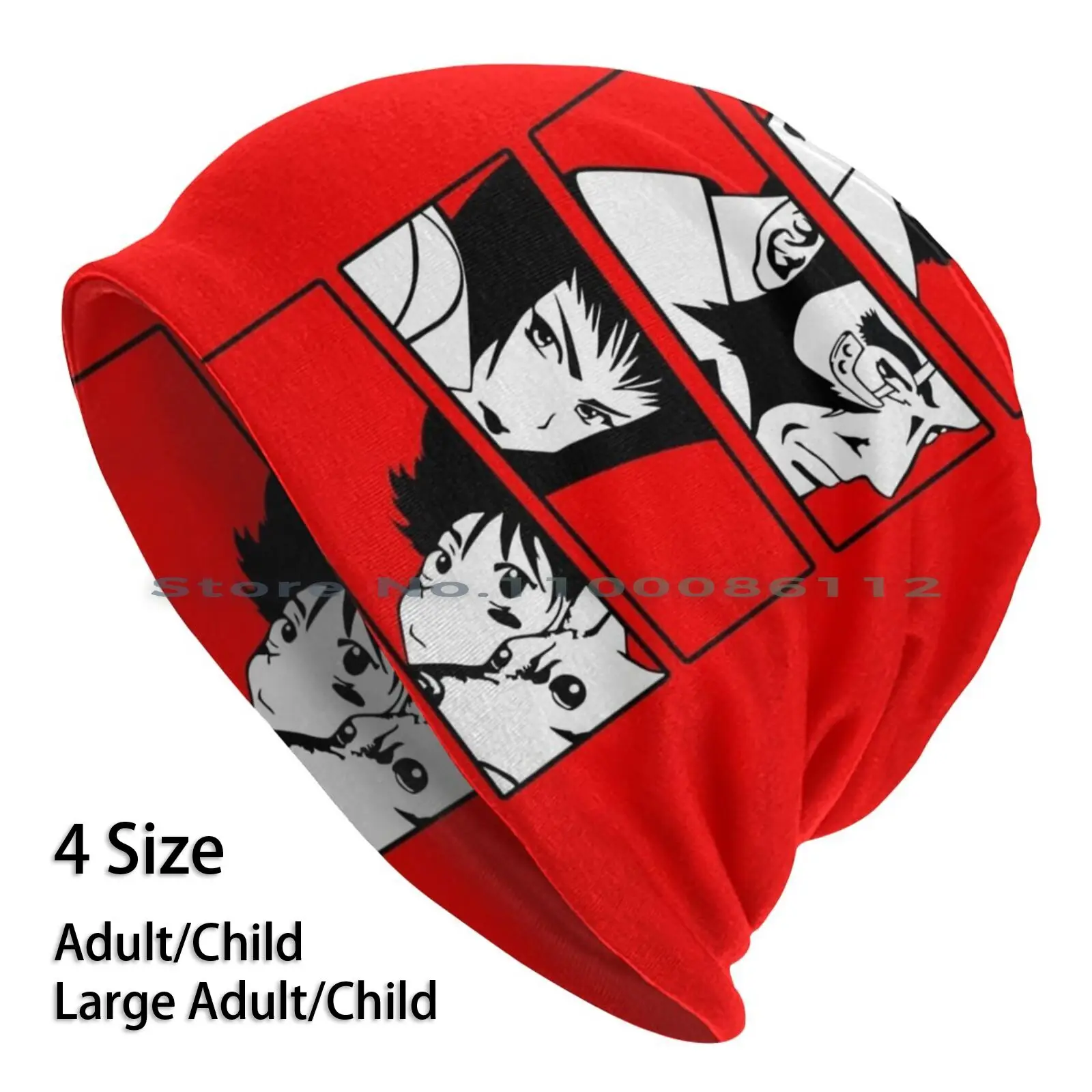 

Cowboy Bepop Beanies Knit Hat Cowboy Bepop Jet Black Spike Spiegel Faye Valentine Edward Ein Old Animes Science Fiction Manga