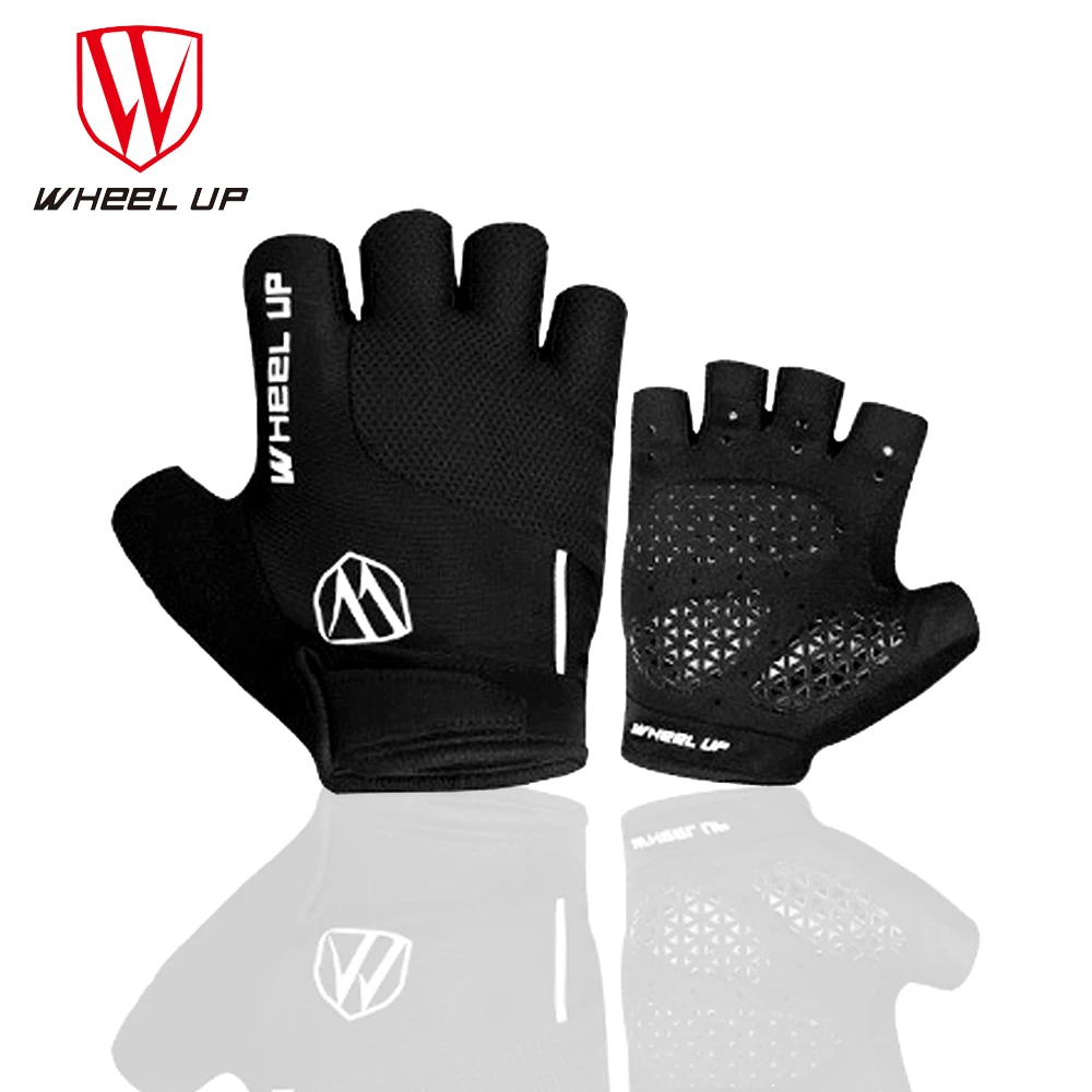 

Wheel UP Bicycle Gloves General Purpose Half Finger Outdoor Sports Gloves Breathable Antiskid Reflector Riding Cycling Equipment