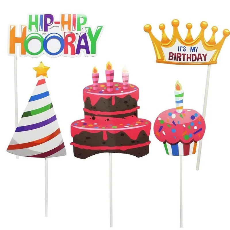 18 шт смешные очки с днем рождения усы Реквизит для фотокамер С капюшоном