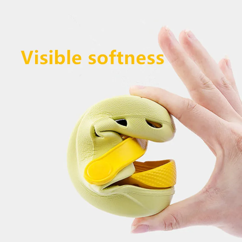 Пляжные сандалии с единорогом для мальчиков и девочек Мягкие Шлепанцы из ЭВА