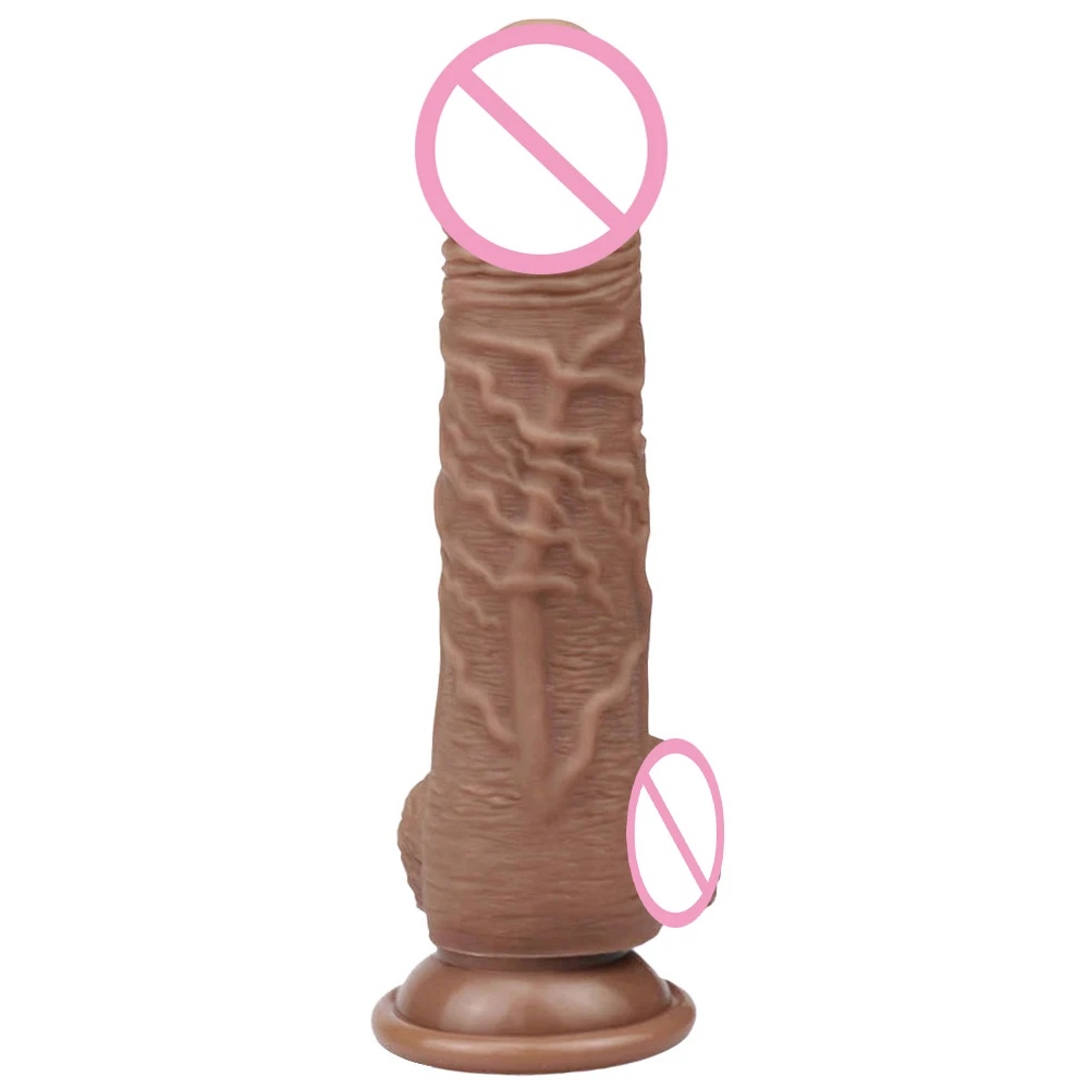 

Реалистичный фаллоимитатор для женской мастурбации для взрослых, секс-игрушки для женщин, мягкий огромный анальный присоска, пенис, инструмент для стимуляции точки G и влагалища