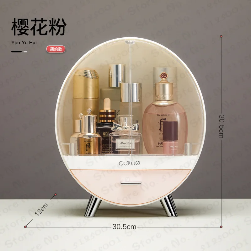 

Home Fashion Drawer Makeup Storage Box Bathroom Brush Lipstick Holder Desktop Acrylic Jewelry Cosmetic Skin Care Organizer Rack