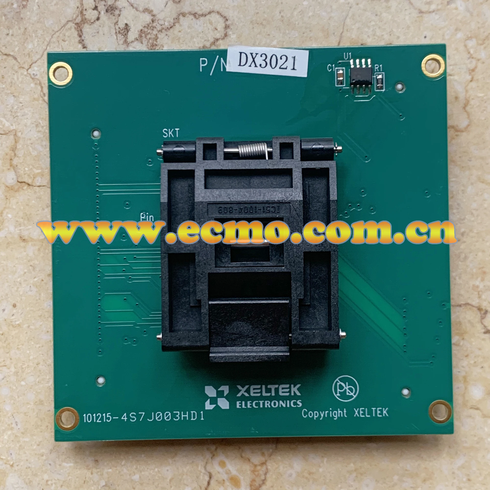 Ecmo.com.cn: подлинный только-XELTEK QFP100 гнездо адаптера DX3021 |