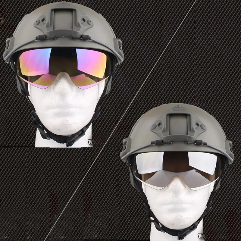 Emersongear Sunscreen Visor Goggle Accessory Replacement Eyeglasses Spare Part For FAST Protector Helmet | Спорт и развлечения