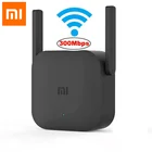 Wi-Fi-повторитель Xiaomi Mijia Pro, усилитель сетевой с поддержкой 300 МБс, устройство повышения мощности для расширения сети с 2 антеннами для Wi-Fi-роутера