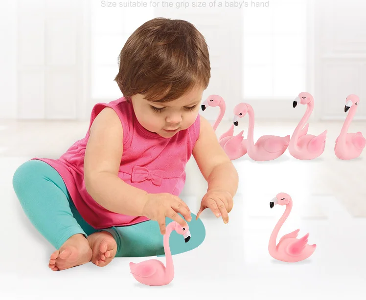 Украшение в виде пары подарок Король Королева розовый Фламинго Декор свадебные