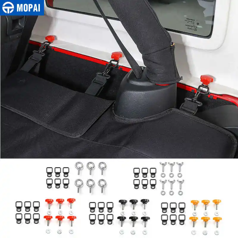 MOPAI 4 двери салона автомобиля рым болты для крыши гайка с тягой комплект пряжки Jeep