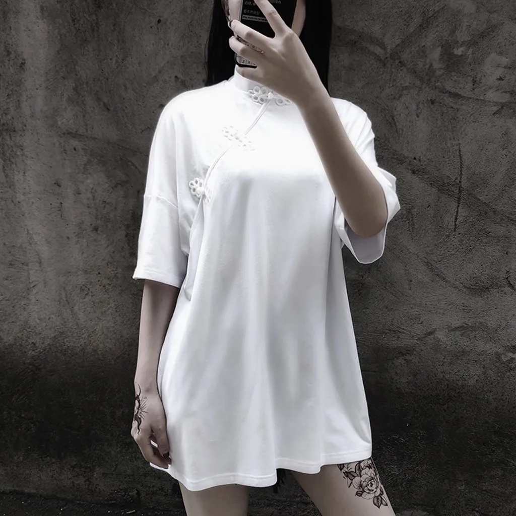 Классические женские свободные толстовки в стиле ретро с наклонной пуговицей