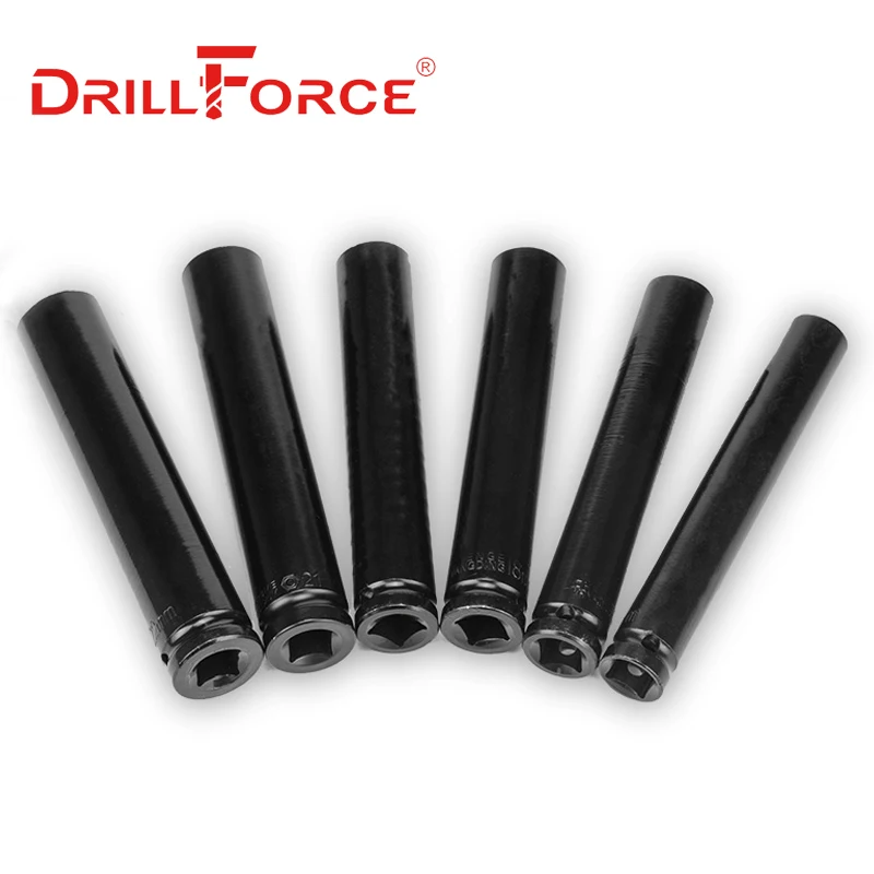 Drillforce 14-32mm Long Wrench Socket Set Tool 1/2