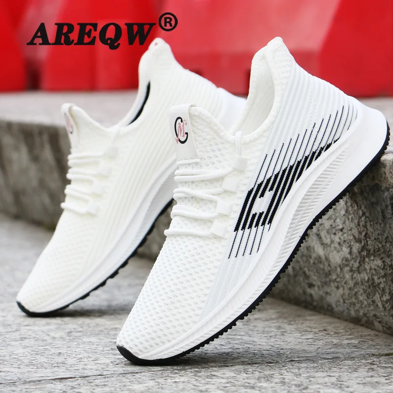 

2021 New High-heeled Shoes Summer Sneakers Men Korean Trend Men's Shoes Sports Casual Breathable Running Shoes