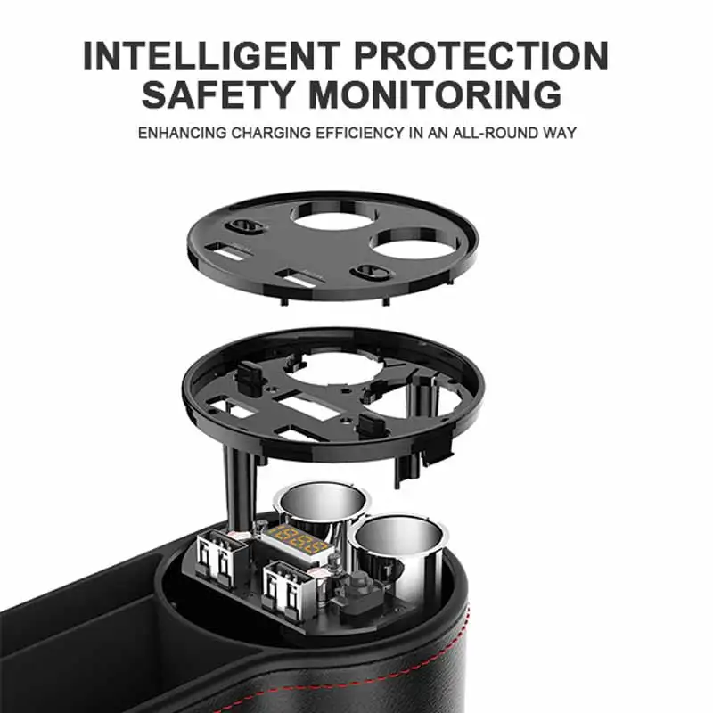 Полиуретановая высококлассная автомобильная коробка для хранения