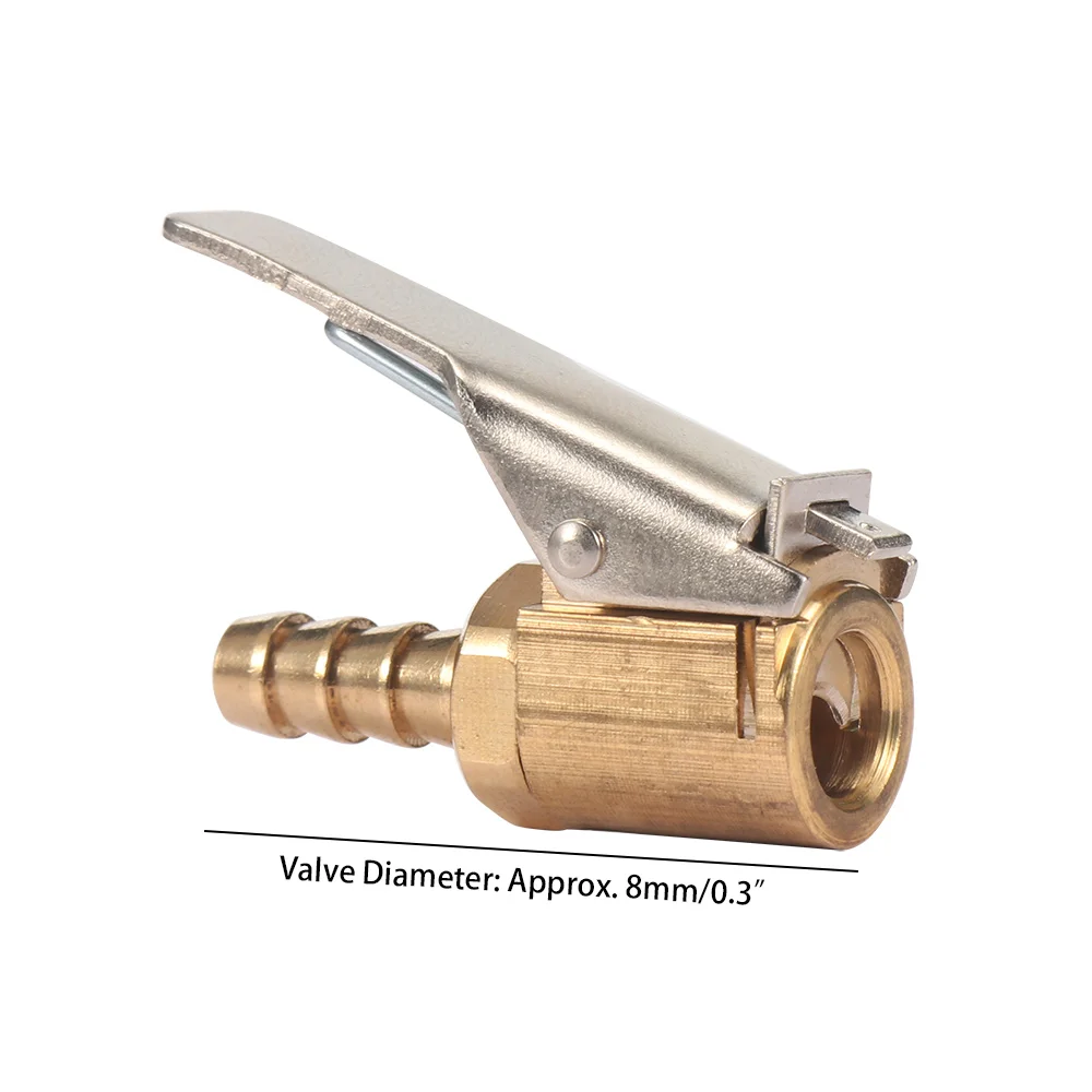 ALLOMN автомобильный клапан для насоса соединитель зажим латунный воздушный насос