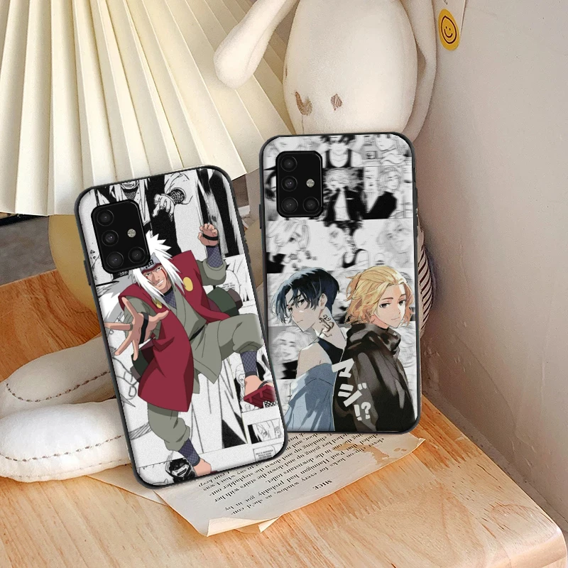 

Hot Japanese Anime Character Silicon Phone Case For Samsung Galaxy A51 A71 A52 A72 4G 5G Carcasa Funda Soft TPU Customized Cover