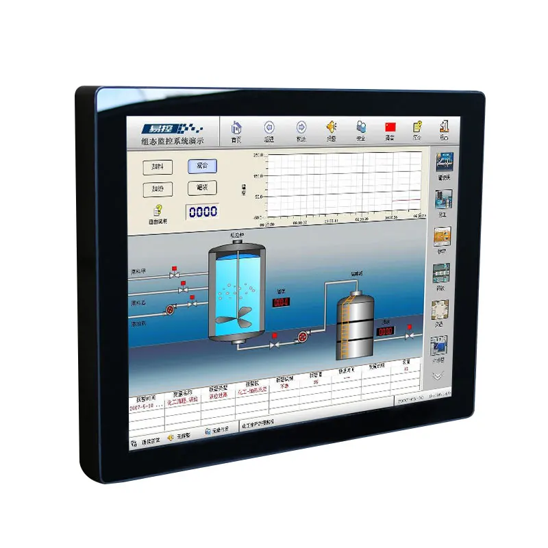 10 4 Inch монитор VGA/HDMI/DVI/USB емкостный Сенсорный экран промышленный Дисплей